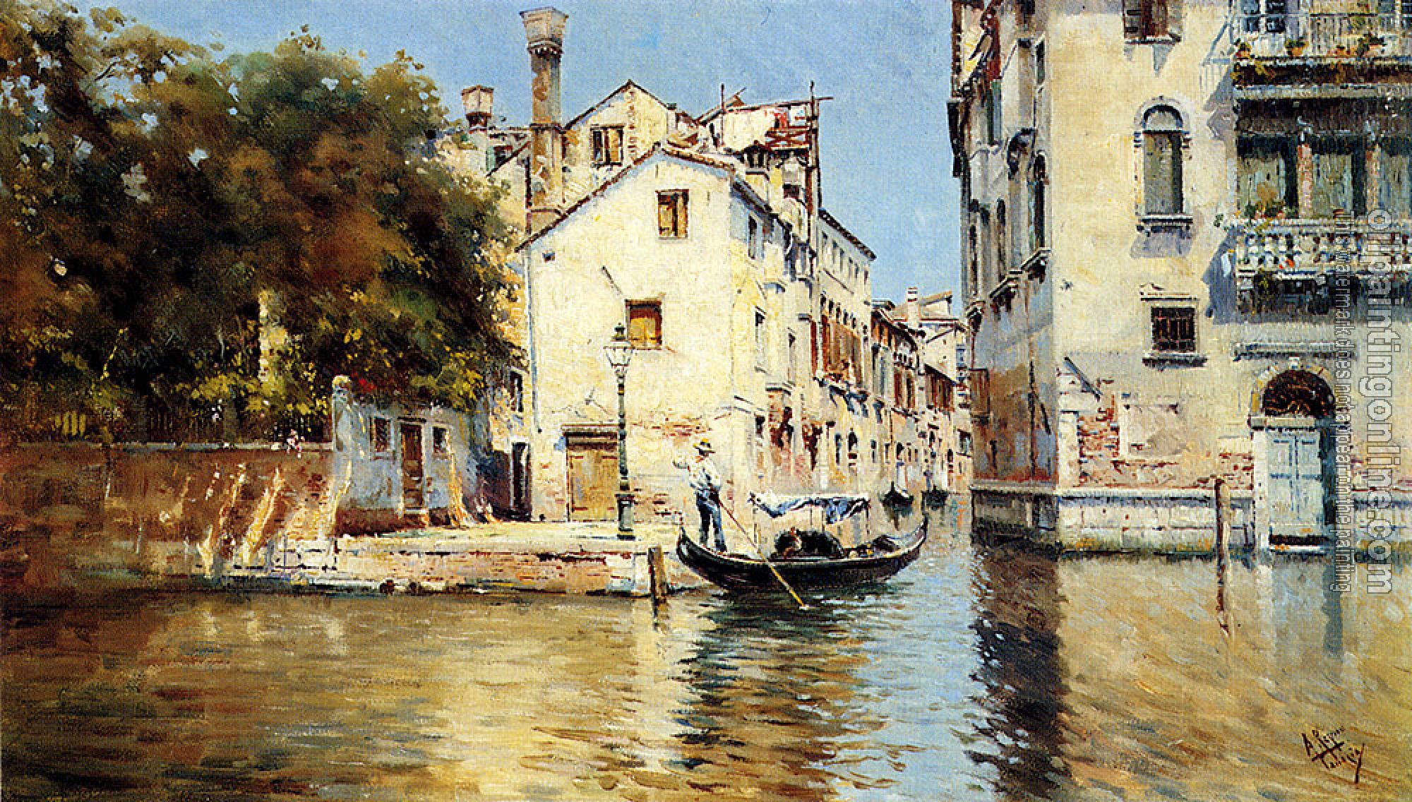 Antonio Reyna - Venetian Canal Scenes